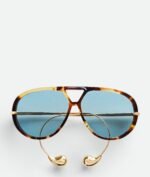 Bottega Drop Aviator Sunglasses
