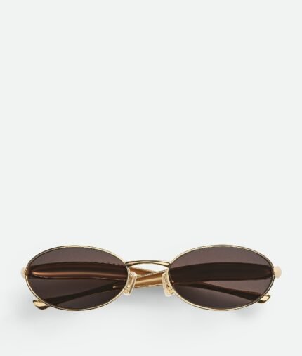 Bottega Sardine New Oval Sunglasses