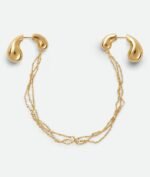 Bottega Veneta Mini Drop Chain Earrings