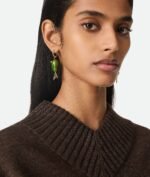 Bottega Veneta Fish Earrings
