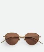 Bottega Venta Intrecciato Panthos Sunglasses
